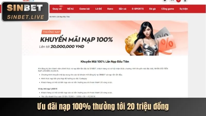 Khuyến mãi chào mừng thành viên mới 868vip